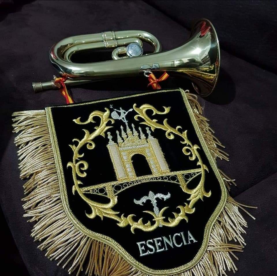 Corneta con mantolín